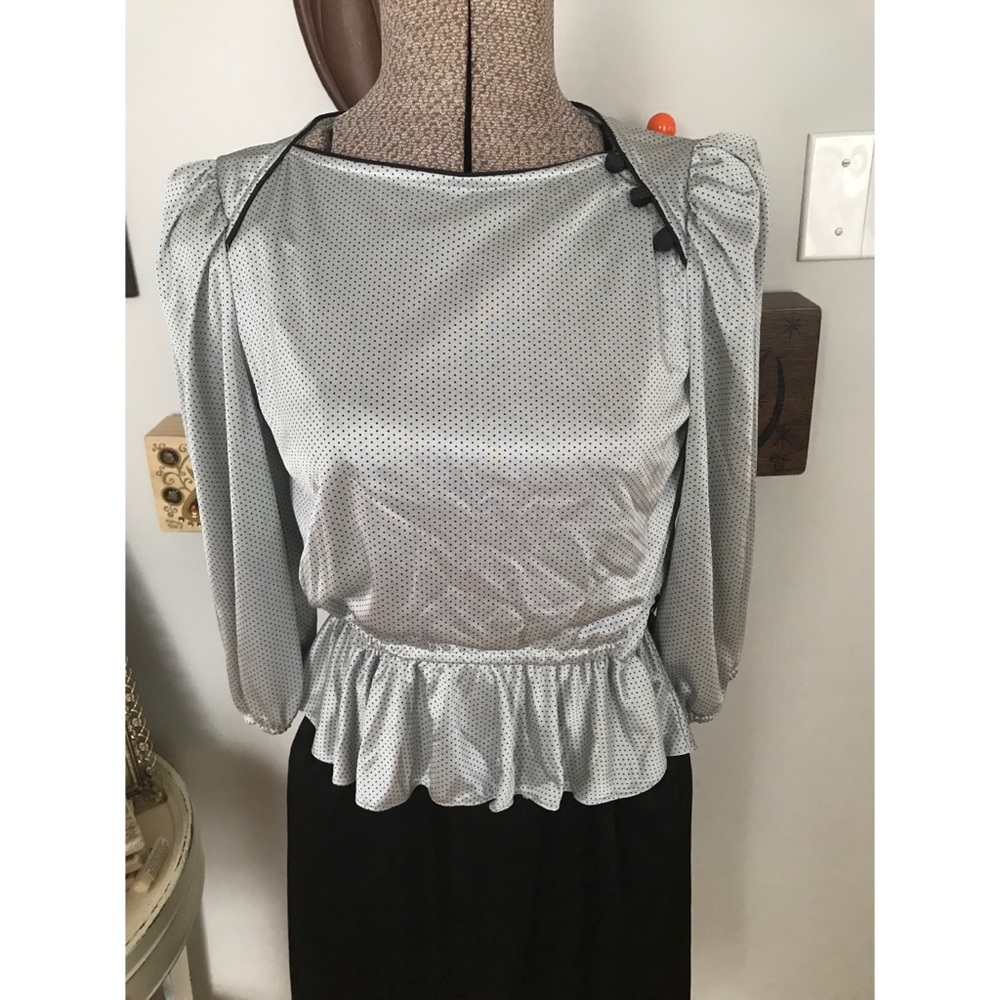 Vintage 80’s does 40’s dress